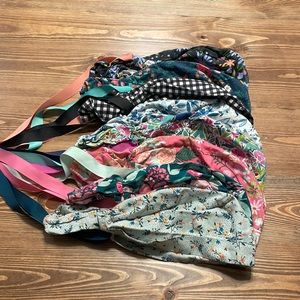 Lot of 8 kims Kaps - surgical ponytail caps